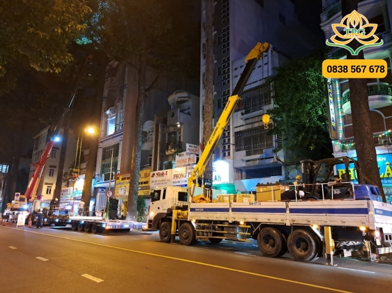 Dịch vụ cho thuê xe cẩu từ 3 - 100 tấn tại Tân Phú 7 du an cho thue xe cau di doi hang hoa tai Tan Phu
