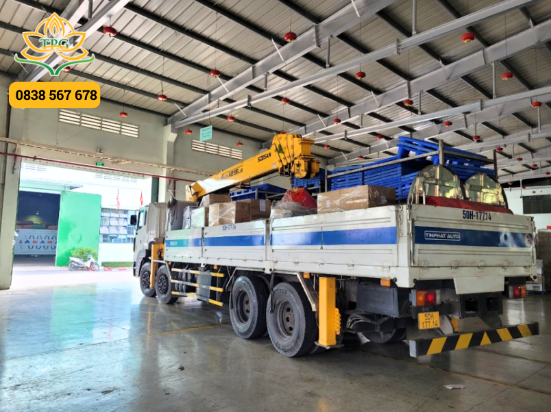 du an cho thue xe cau di doi may moc tai KCN VSIP 1 Thuan An