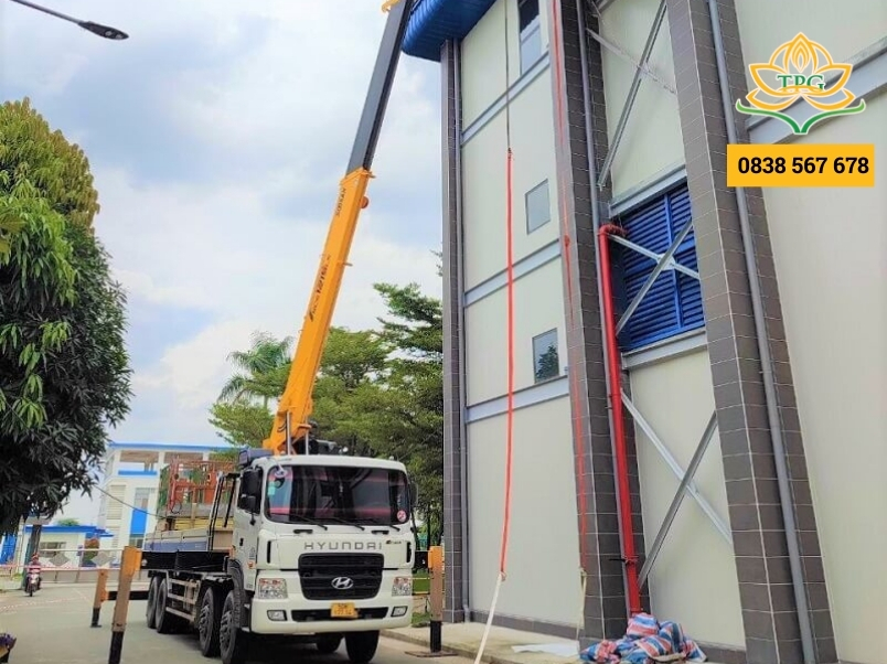 Dịch vụ cho thuê xe cẩu 3 - 100 tấn tại Bình Thạnh giá rẻ 11 du an cho thue xe cau tu hanh tai binh thanh