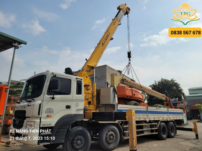 Dịch vụ cho thuê xe cẩu từ 3 - 100 tấn tại Tân Phú 5 vi sao chon tien phat de thue xe cau tai Tan Phu