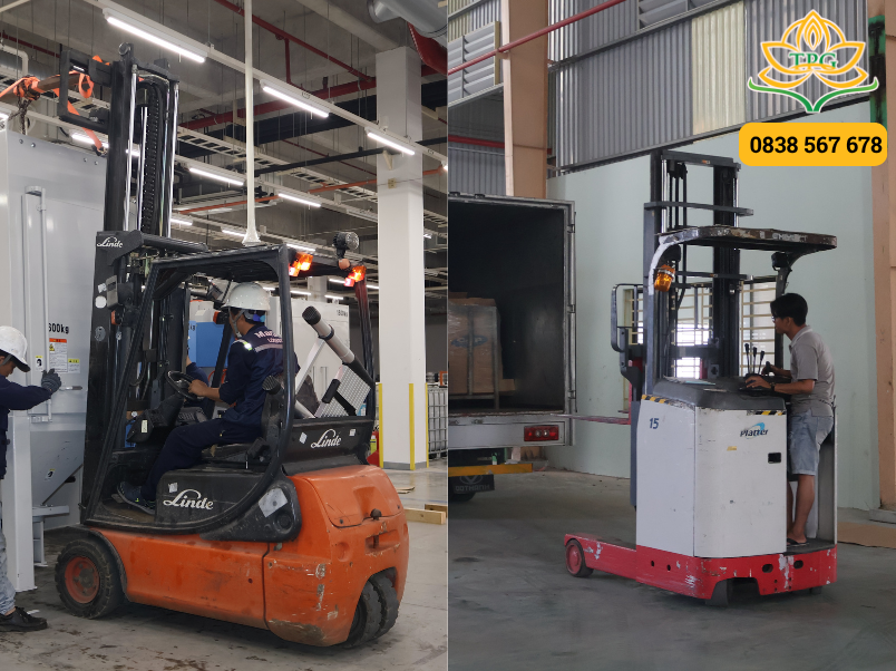 Bảng giá thuê xe nâng hàng 1 - 15 tấn mới nhất 2 gia thue xe nang dien