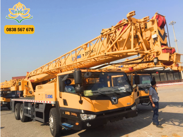 thong so ky thuat xe cau 25 tan xcmg qy25k