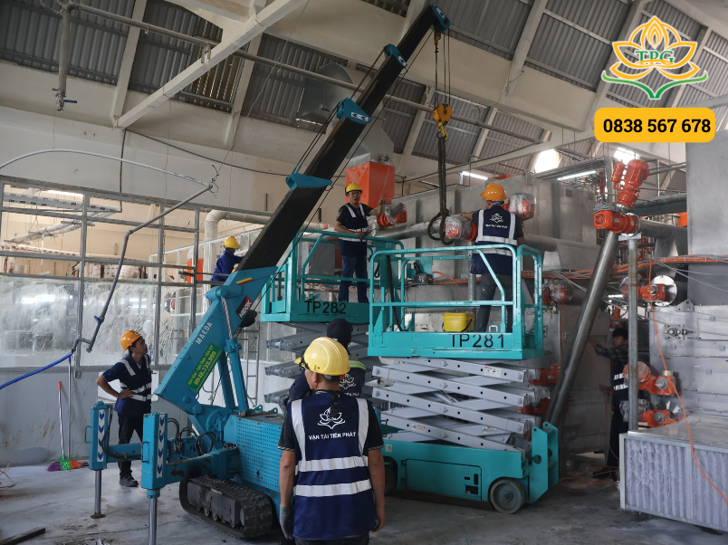 Dịch vụ di dời máy móc tại TPHCM trọn gói, uy tín giá rẻ 2 quy trinh di doi may moc tphcm