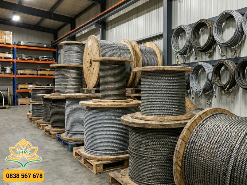 Phụ tùng xe cẩu và địa chỉ mua bán linh kiện xe cẩu uy tín 2 day cap