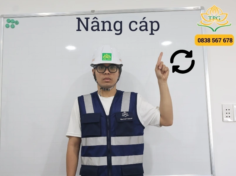 Hướng dẫn xi nhan cẩu bằng tay chuẩn để phối hợp an toàn 3 nang cap