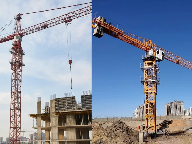 Cẩu tháp là gì? Công dụng, cấu tạo và phân loại cần trục tháp 2 phan loai cau thap