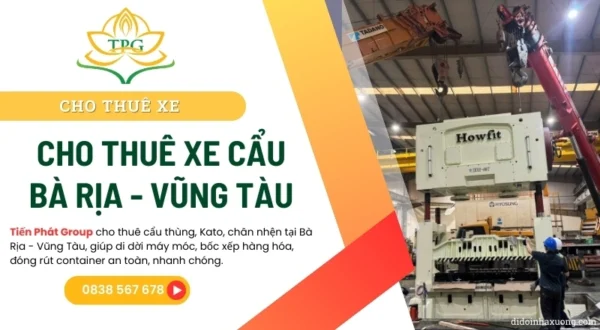 cho thue xe cau ba ria vung tau