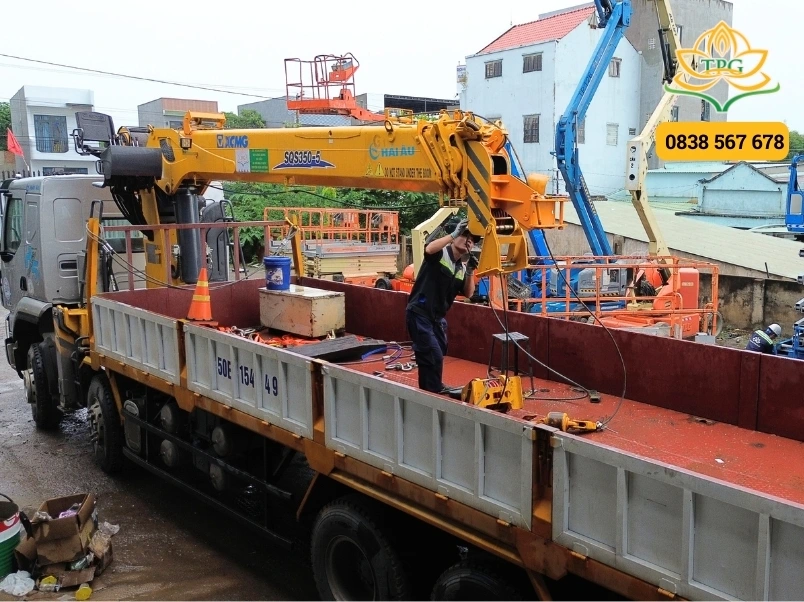 Quy trình bảo trì, bảo dưỡng xe cẩu chuẩn kỹ thuật và an toàn 3 kiem tra cap thep va moc cau