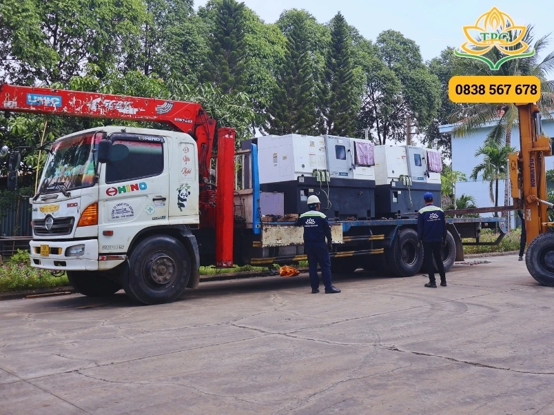 hinh anh du an thue xe cau o kcn hoi an