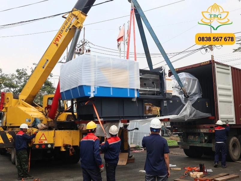 hinh anh du an thue xe cau o kcn nam cam ranh