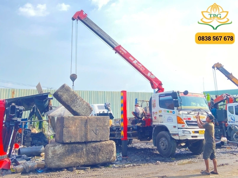 hinh anh du an thue xe cau tai buon ho