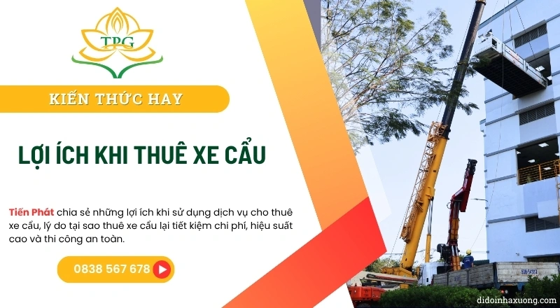 loi ich khi su dung dich vu cho thue xe cau
