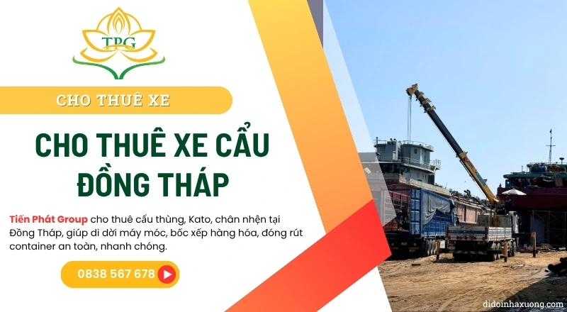 thue xe cau dong thap