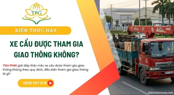 xe cau co duoc tham gia giao thong khong