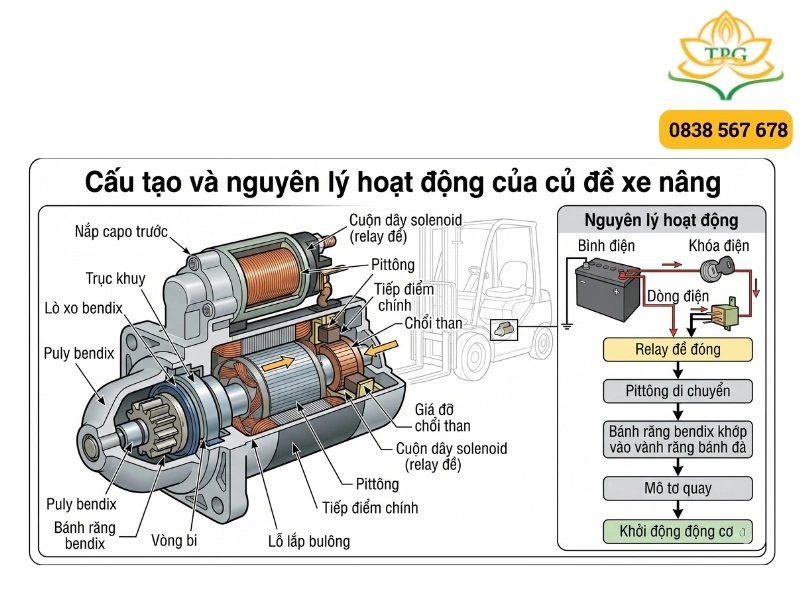 cau tao va nguyen ly hoat dong cua cu de xe nang