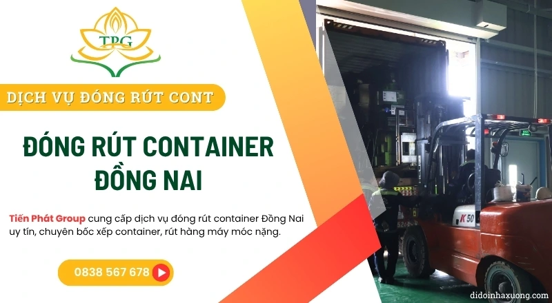 dich vu dong rut containe dong nai