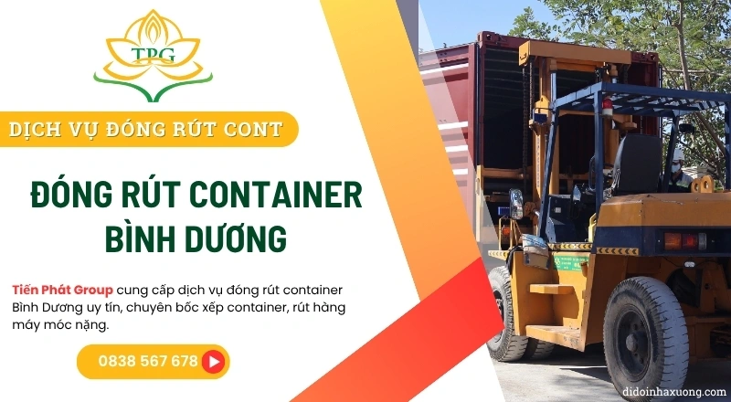 dich vu dong rut container binh duong