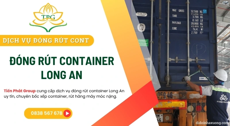 dich vu dong rut container long an