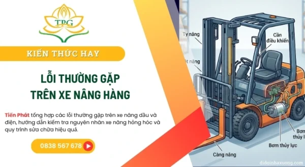 loi thuong gap tren xe nang