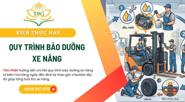 quy trinh bao duong xe nang