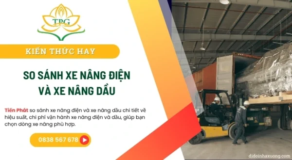 so sanh xe nang dien va xe nang dau