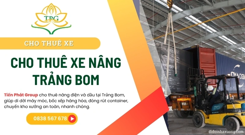 thue xe nang trang bom