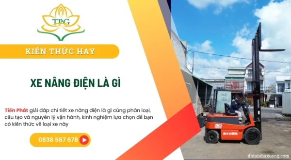 xe nang dien la gi