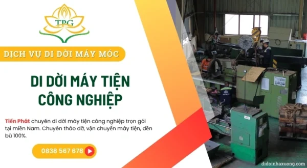 di doi may tiện cong nghiep