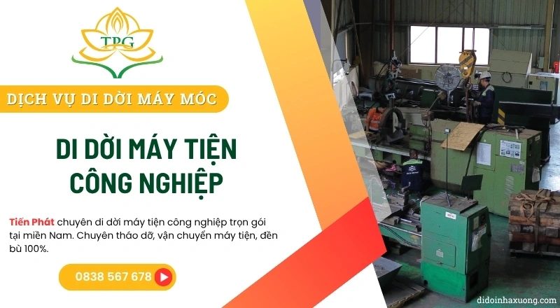 di doi may tiện cong nghiep