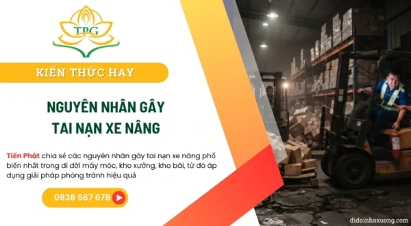Các nguyên nhân gây tai nạn xe nâng phổ biến và cách phòng tránh 2 nguyen nhan gay tai nan xe nang