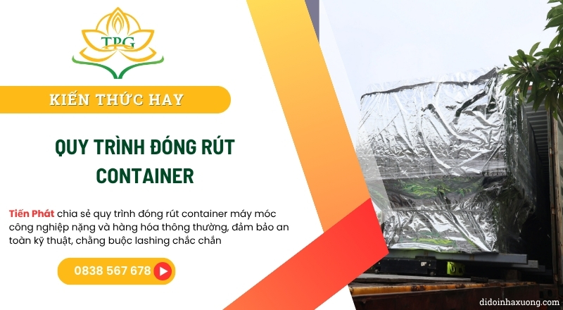 quy trinh dong rut container