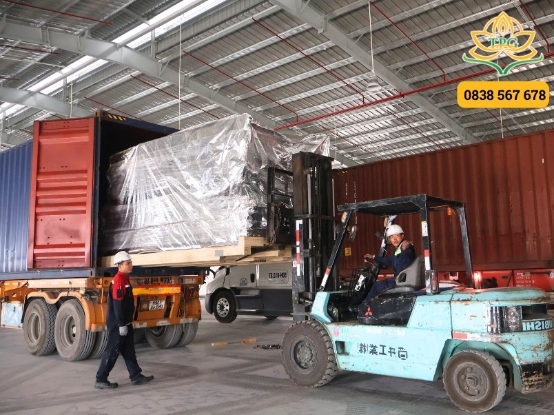 quy trinh rut ruot container