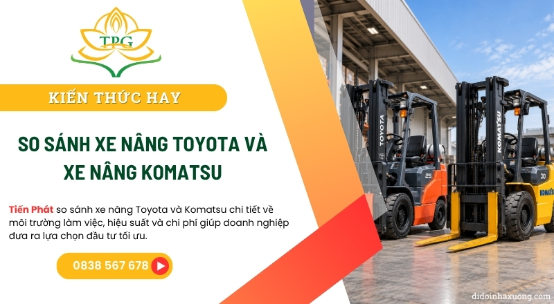 so sanh xe nang toyota va komatsu