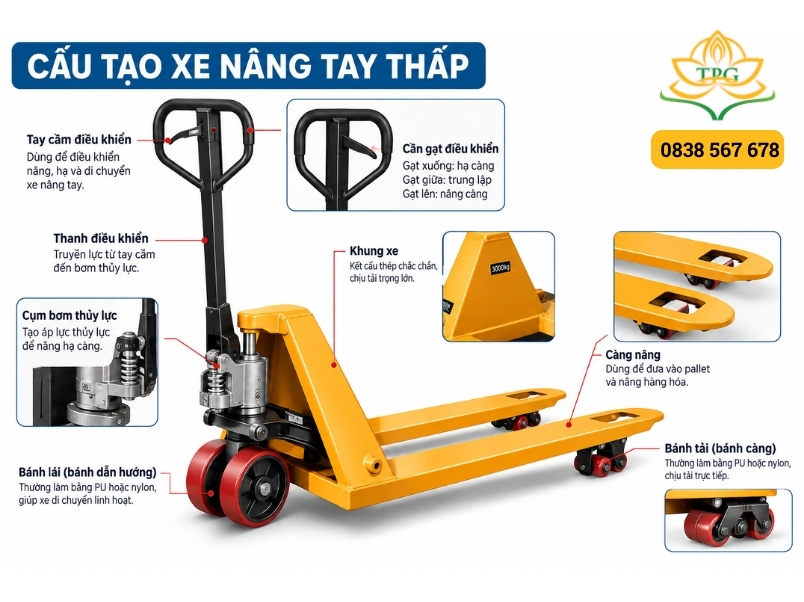 cau tao xe nang tay thap